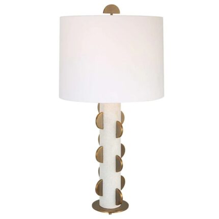 UTTERMOST BLACK LABEL HALF MOON TABLE LAMP OUTLET