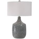 FELIPE TABLE LAMP DISTRESSED GREY