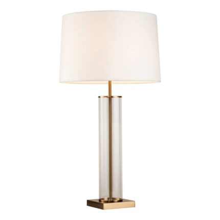 NORMAN TABLE LAMP ANTIQUE BRASS