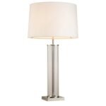 NORMAN TABLE LAMP NICKEL