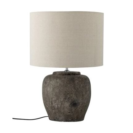ISABELLE TABLE LAMP NATURAL STONEWARE