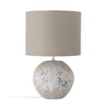 ISEDORA TABLE LAMP NATURAL STONEWARE