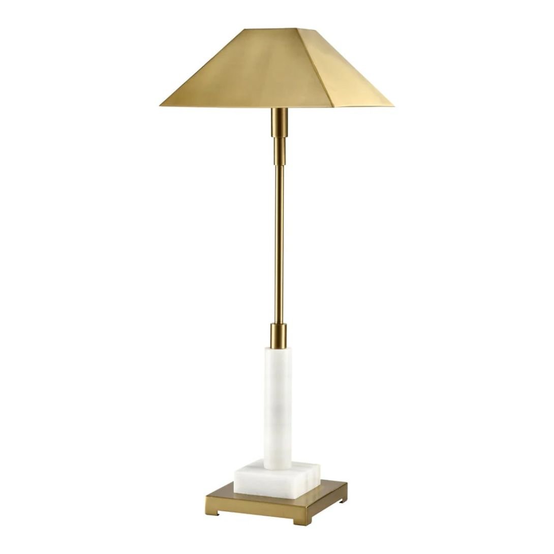 1 EMPRESS BUFFET LAMP GOLD