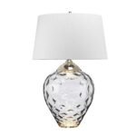 SAMARA LARGE TABLE LAMP SMOKE