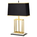 ATLAS TABLE LAMP BRUSHED BRASS