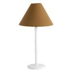 TABLE LAMP BAMBOO GESSO