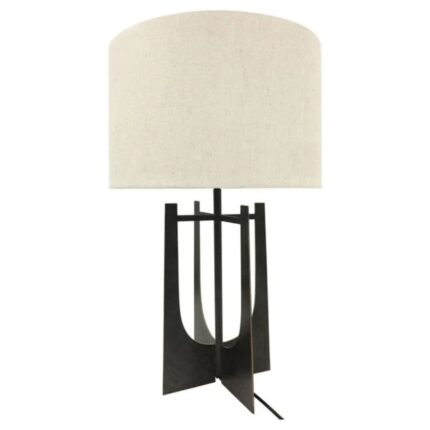 GLENTHORPE TABLE LAMP HAMMERED IRON