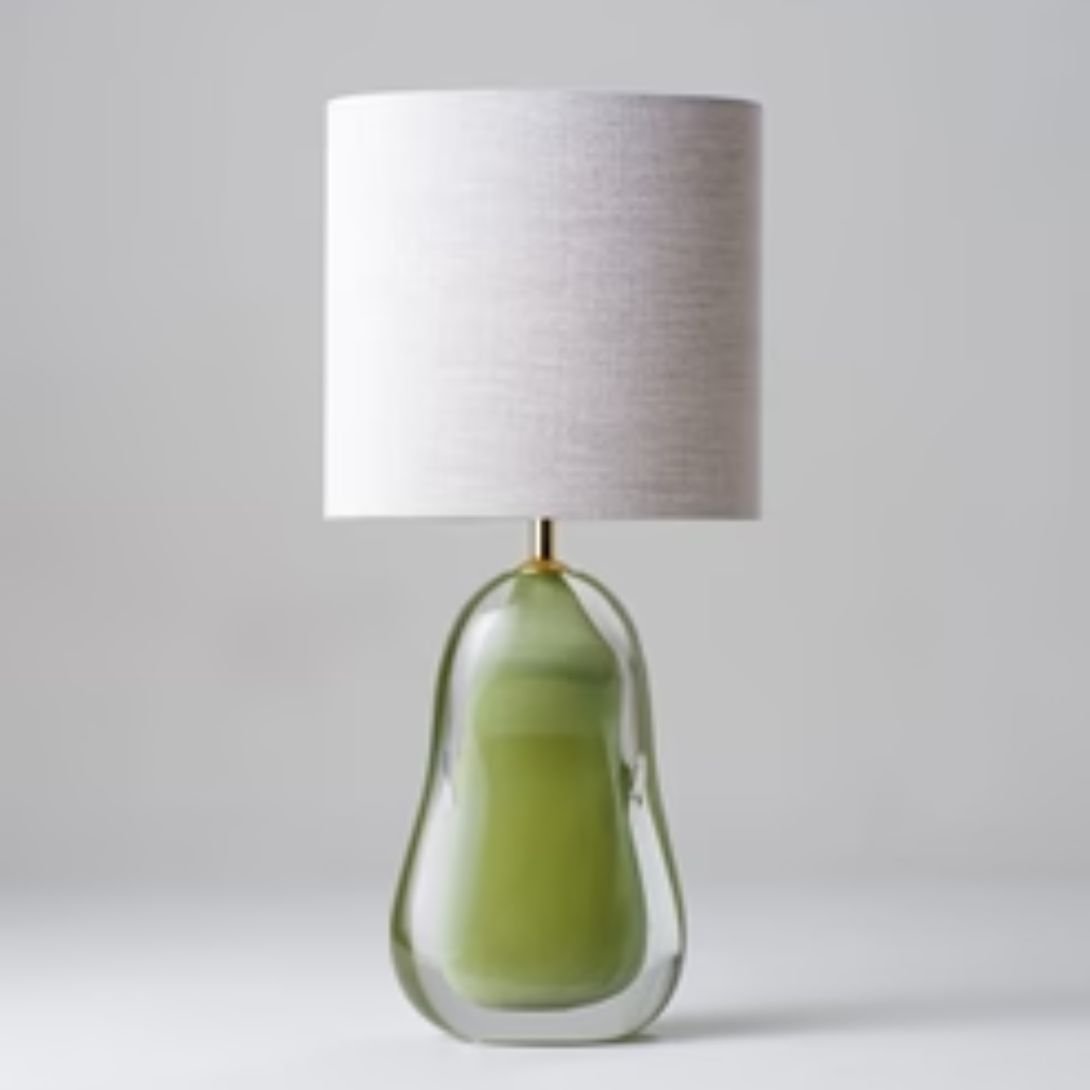 1 PERFUME BOTTLE TABLE LAMP SPLIT PEA