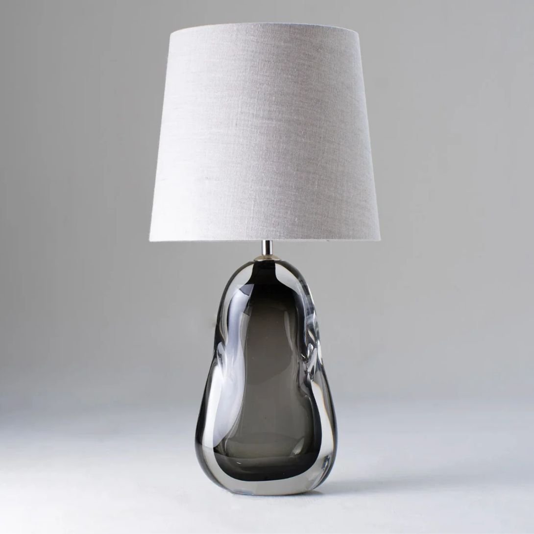1 PERFUME BOTTLE TABLE LAMP CHARCOAL