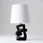 KNOT TABLE LAMP BRONZE