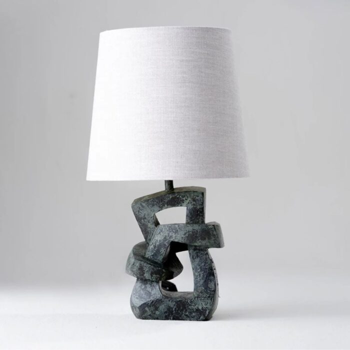 KNOT TABLE LAMP VERDIGRIS