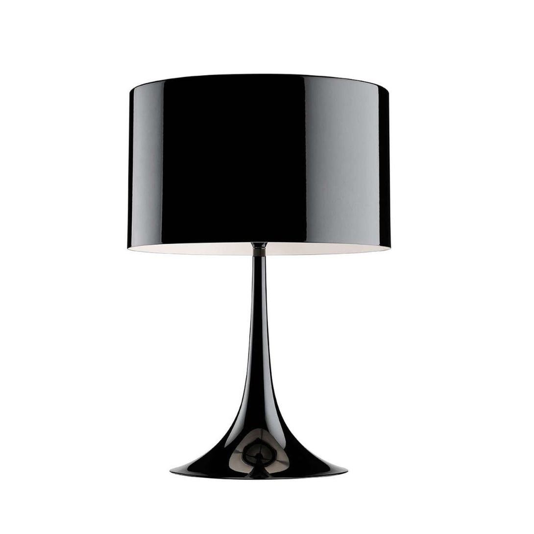 1 SPUN LIGHT TABLE LAMP BLACK