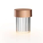 LAST ORDER FLUTED PORTABLE TABLE LAMP