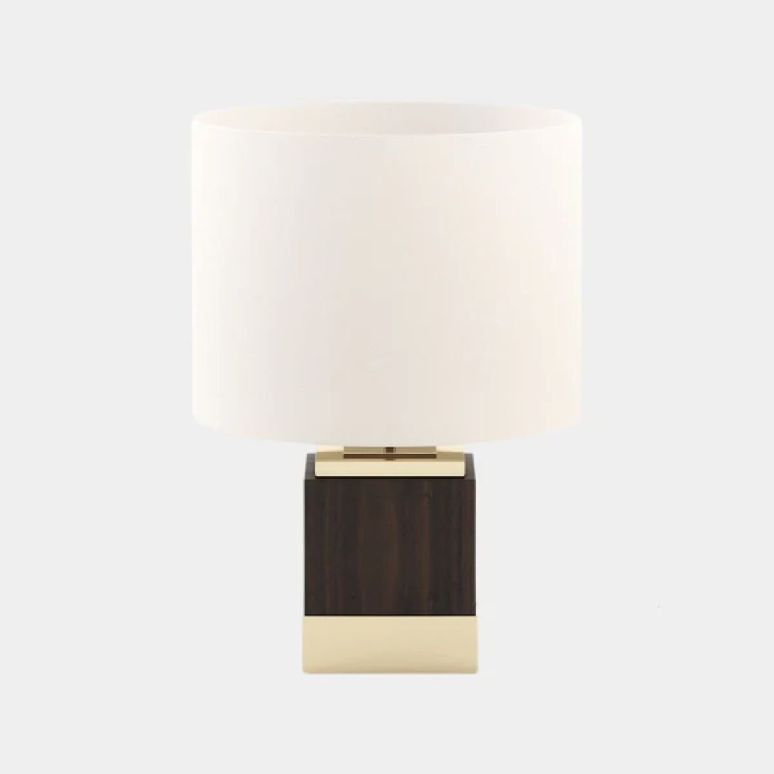 1 COELHO TABLE LAMP WITH POLISHED DETAILING