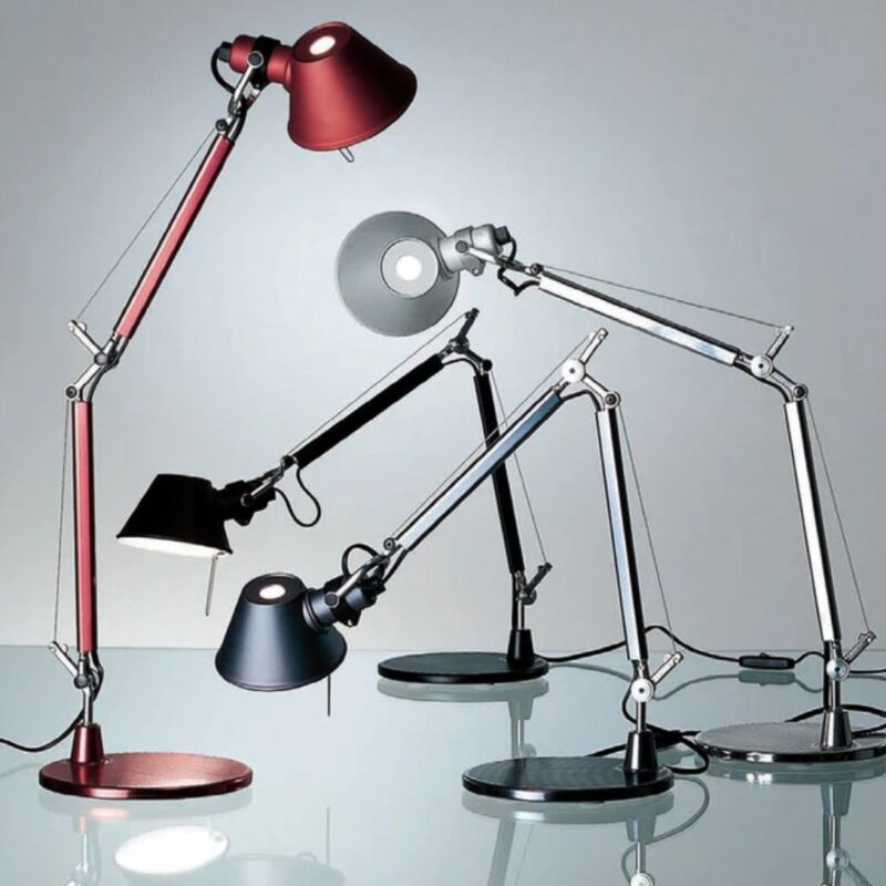 ARTEMIDE TOLOMEO MICRO TABLE LIGHT ALUMINIUM