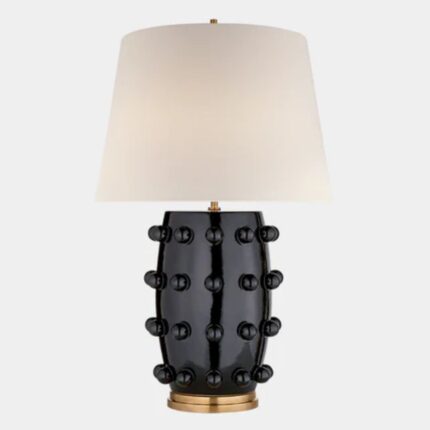 KELLY WEARSTLER LINDEN TABLE LAMP BLACK