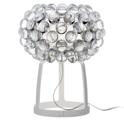 FOSCARINI CABOCHE LED TABLE LIGHT TRANSPARENT