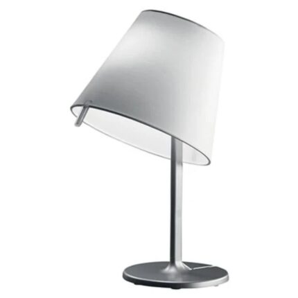 ARTEMIDE MELAMPO TABLE LIGHT ALUMINIUM GREY