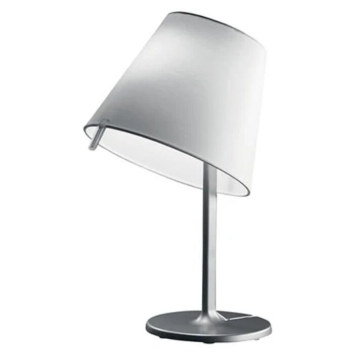 ARTEMIDE MELAMPO TABLE LIGHT ALUMINIUM GREY