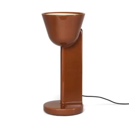 FLOS CERAMIQUE TABLE LAMP UP RUST RED