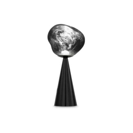 TOM DIXON MELT PORTABLE TABLE LIGHT BLACK