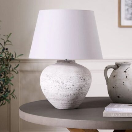 REGOLA STONE EFFECT CERAMIC LAMP
