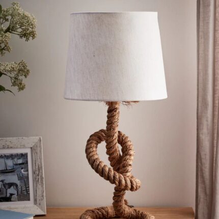 ROCKPORT KNOTTED ROPE TABLE LAMP
