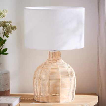 ARLO RATTAN TABLE LAMP