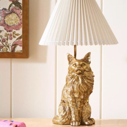 THE ICON TABLE LAMP CAT EDITION MAINE COON
