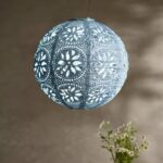 BLUE GLOBE SOLAR LANTERN