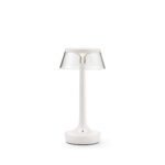 BON JOUR UNPLUGGED TABLE LAMP WHITE
