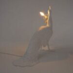 PEACOCK TABLE LAMP