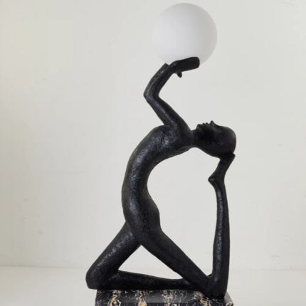 57 NOVELTY FLOOR LAMP BLACK