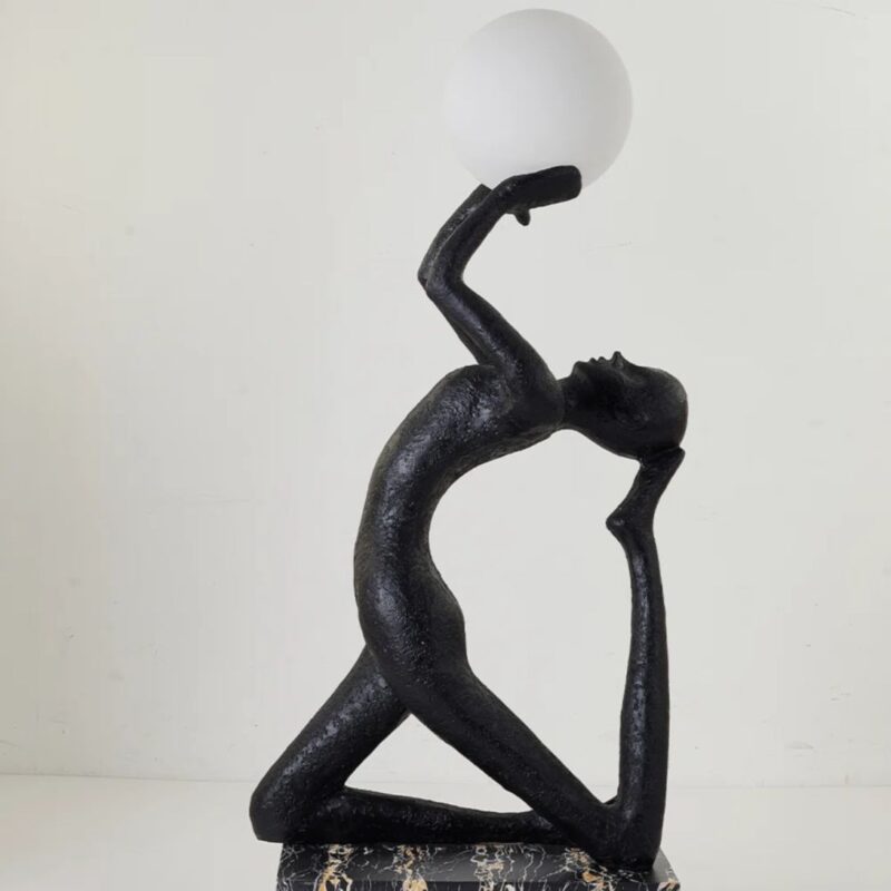 57 NOVELTY FLOOR LAMP BLACK
