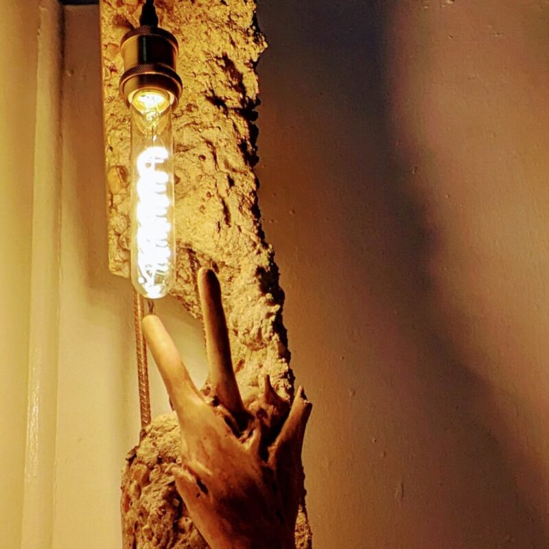 CONCRETE FLOOR LAMP