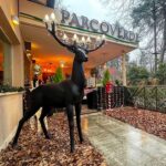 FAWN SCULPTURE FLOOR LAMP BLACK