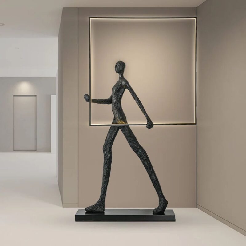 DWECK 71 BLACK LED NOVELTY FLOOR LAMP