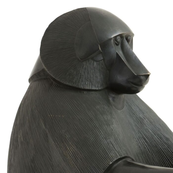 ART DECO MONKEY WITH LIGHT