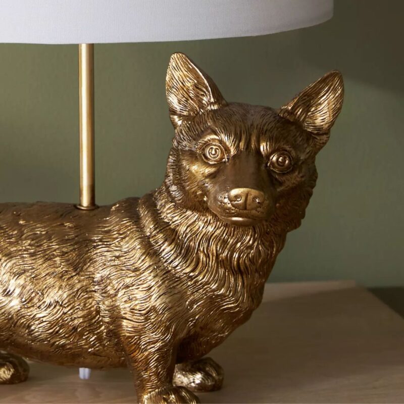 THE ICON TABLE LAMP DOG EDITION CORGI