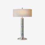 LONGACRE TABLE LAMP POLISHED NICKEL