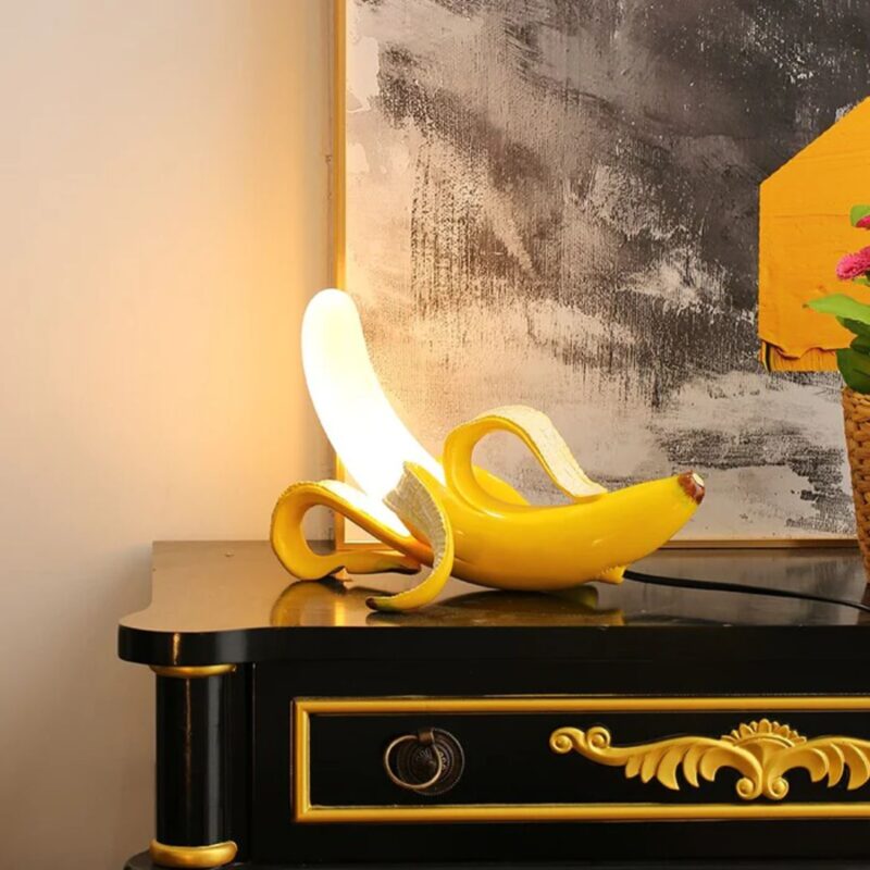 BANANA LIGHTS ART DECO TABLE LAMP