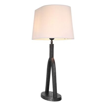 COOSA TABLE LAMP AND SHADE BRONZE FINISH