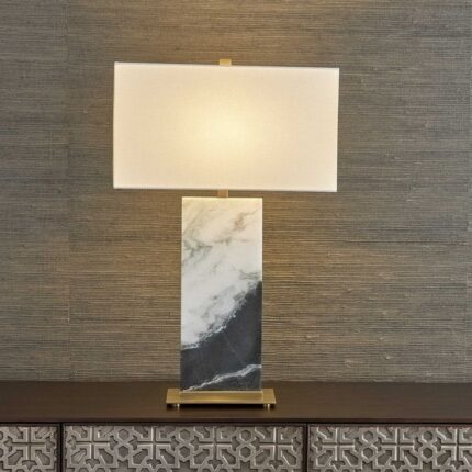BLACK LABEL PANDA MARBLE TABLE LAMP