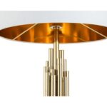 LINDEN TABLE LAMP POLISHED BRASS