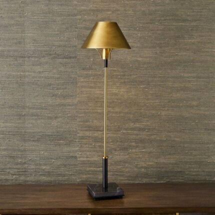 BLACK LABEL STREAMLINE BUFFET MARBLE BASE LAMP