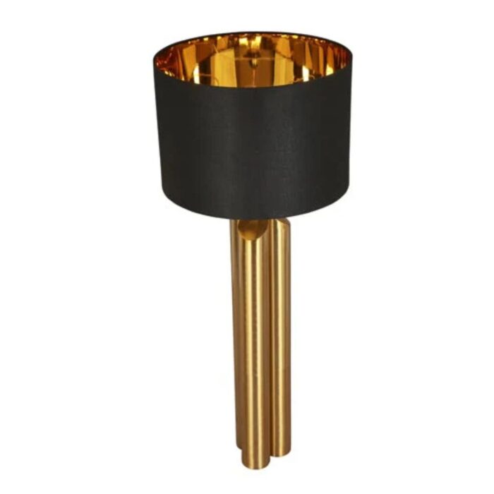 OBELISK TABLE LAMP BRUSHED BRASS