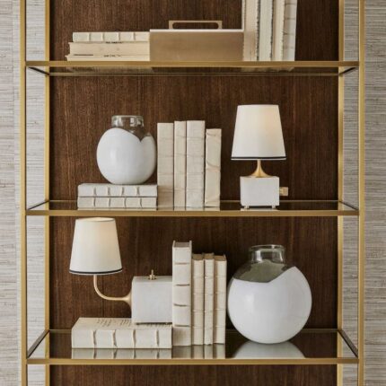 BLACK LABEL BLOCKHEAD GOOSENECK MINI LAMP SATIN BRASS