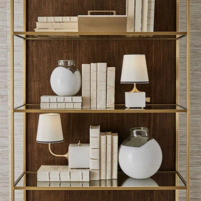 BLACK LABEL BLOCKHEAD GOOSENECK MINI LAMP SATIN BRASS