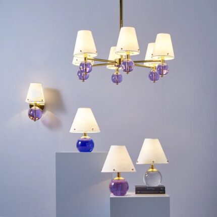 BELVEDERE LAMP BLUE AND WHITE