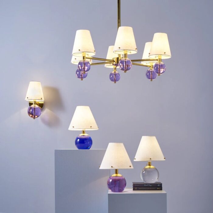 BELVEDERE LAMP BLUE AND WHITE